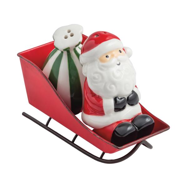 Mud Pie | Christmas Salt and Pepper Shaker Set, Assorted Styles