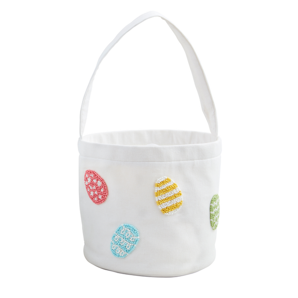 Mud Pie | Easter Beaded Bucket, Assorted Styles
