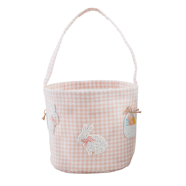Mud Pie | Easter Beaded Bucket, Assorted Styles