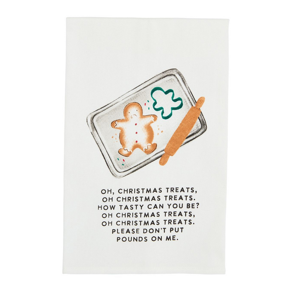 Mud Pie | Gingerbread Man Towels, Assorted Styles
