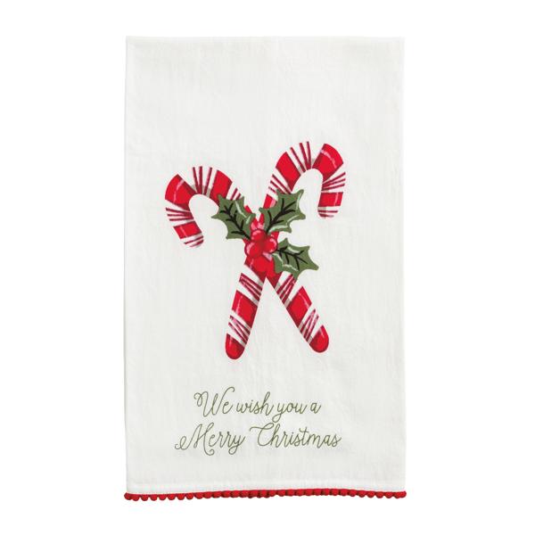 Mud Pie | Christmas Printed Towels, Assorted styles