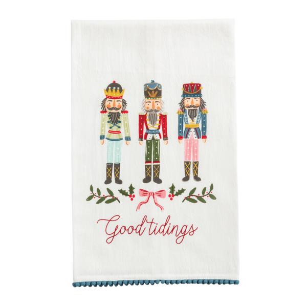 Mud Pie | Christmas Printed Towels, Assorted styles