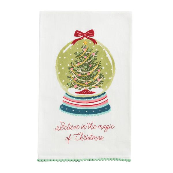 Mud Pie | Christmas Printed Towels, Assorted styles
