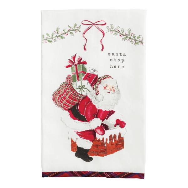 Mud Pie | Christmas Printed Towels, Assorted styles