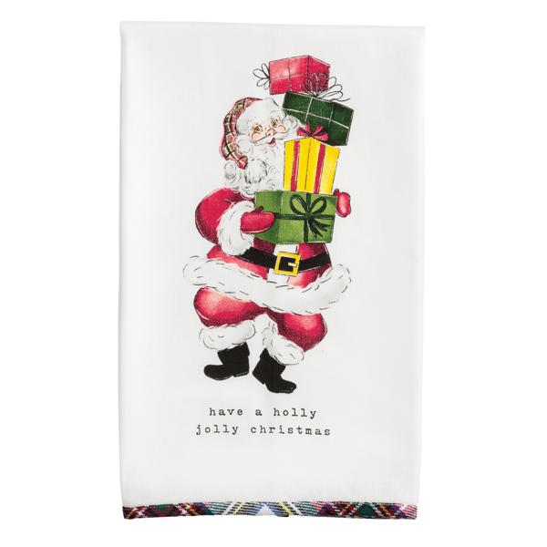 Mud Pie | Christmas Printed Towels, Assorted styles