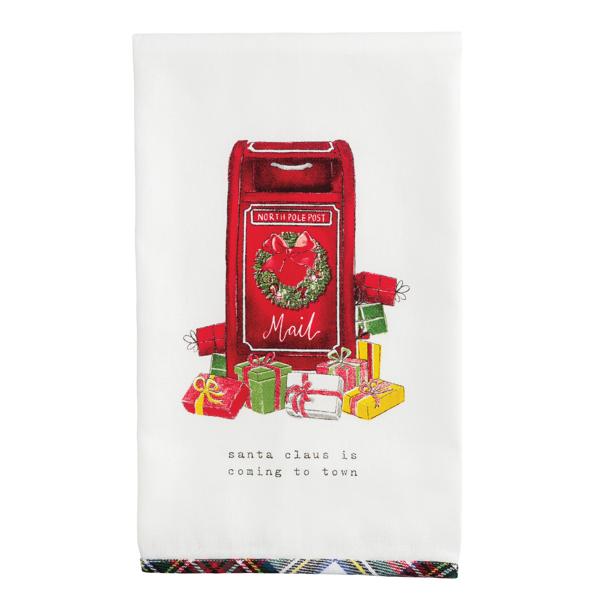 Mud Pie | Christmas Printed Towels, Assorted styles