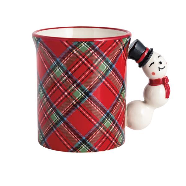 Mud Pie | Christmas Figural Handle Mug, Assorted Styles