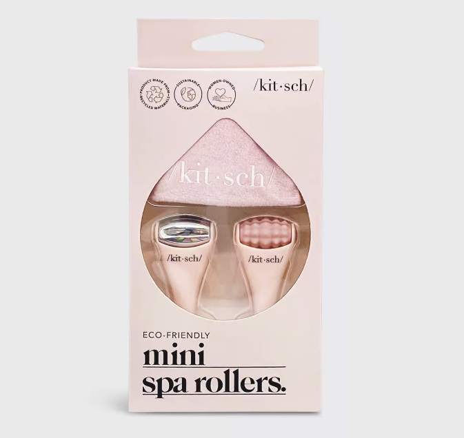 Kitsch | Mini Spa Rollers, 2pc Set