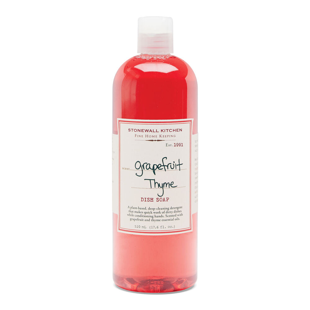 Stonewall Kitchen | Dish Soap, 17.6 fl oz, Grapefruit Thyme