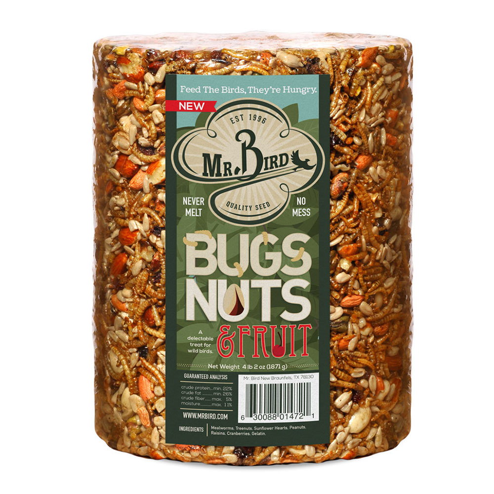 Mr. Bird | Bug, Nuts, & Fruit Cylinder