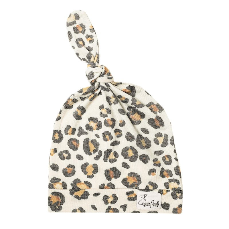 Copper Pearl- NB Top Knot Hat